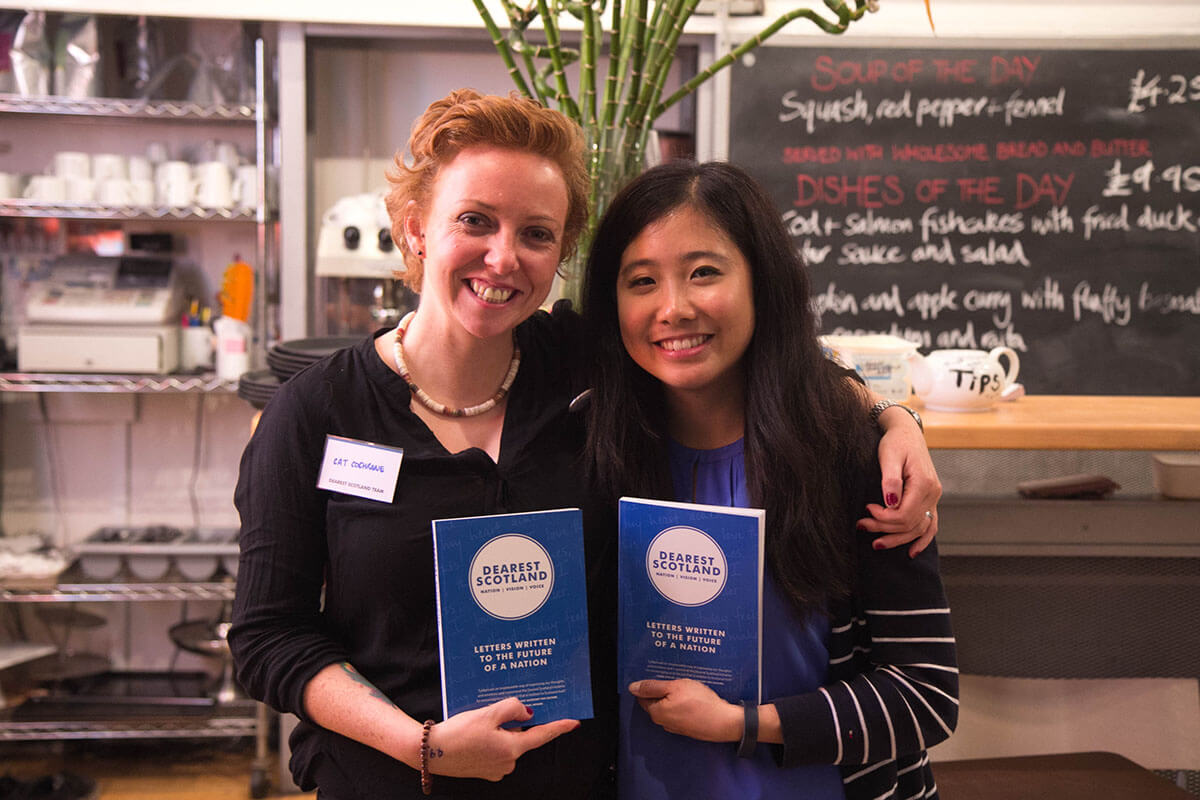 Dearest Scotland Launch with Cat