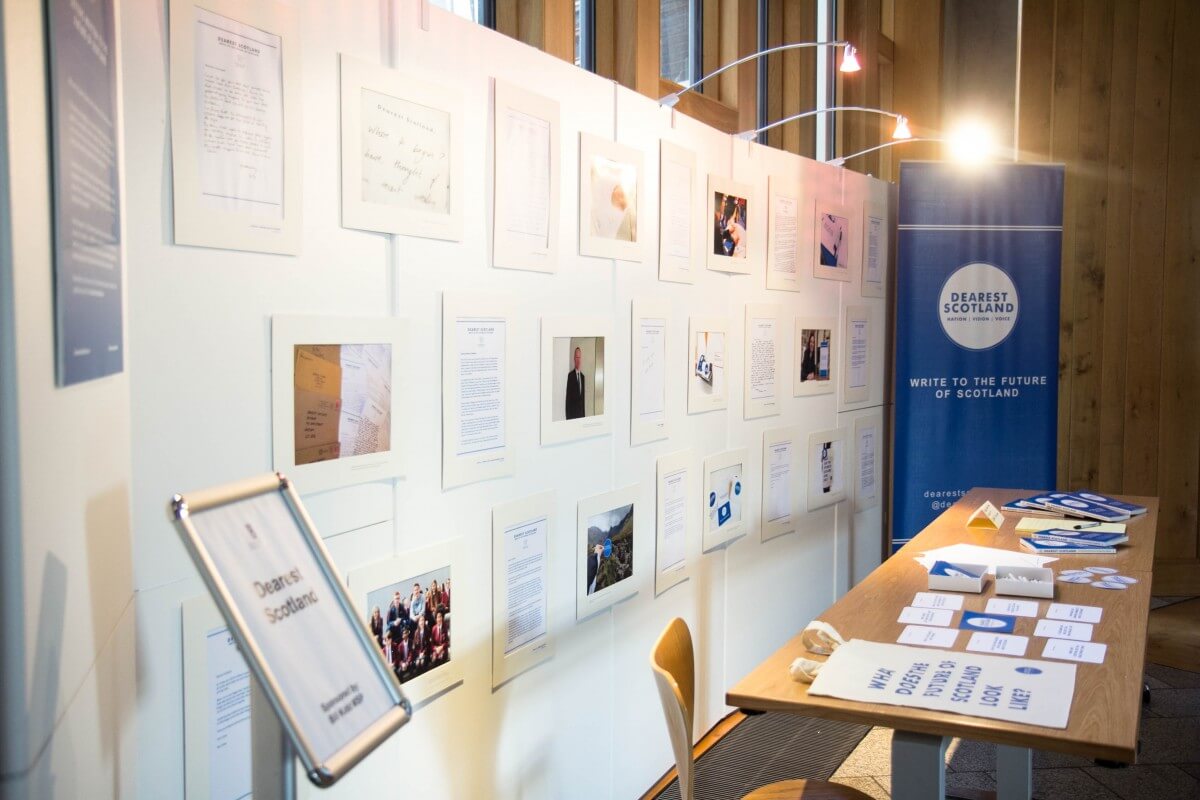 Dearest Scotland at Scottish Parliament